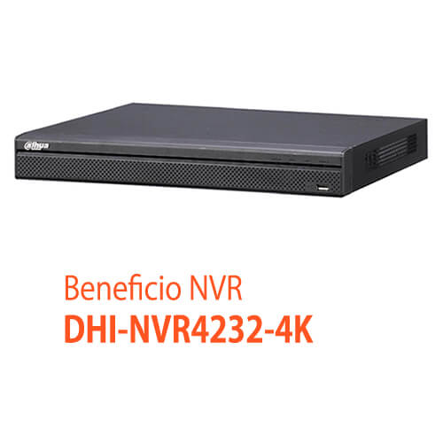 32ch 1U 4K & H.265 ネットワークビデオレコーダー DHI-NVR4232-4K