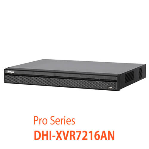 16チャンネル フルHD 1U ペンタブリッド デジタルビデオレコーダー DHI-XVR7216AN