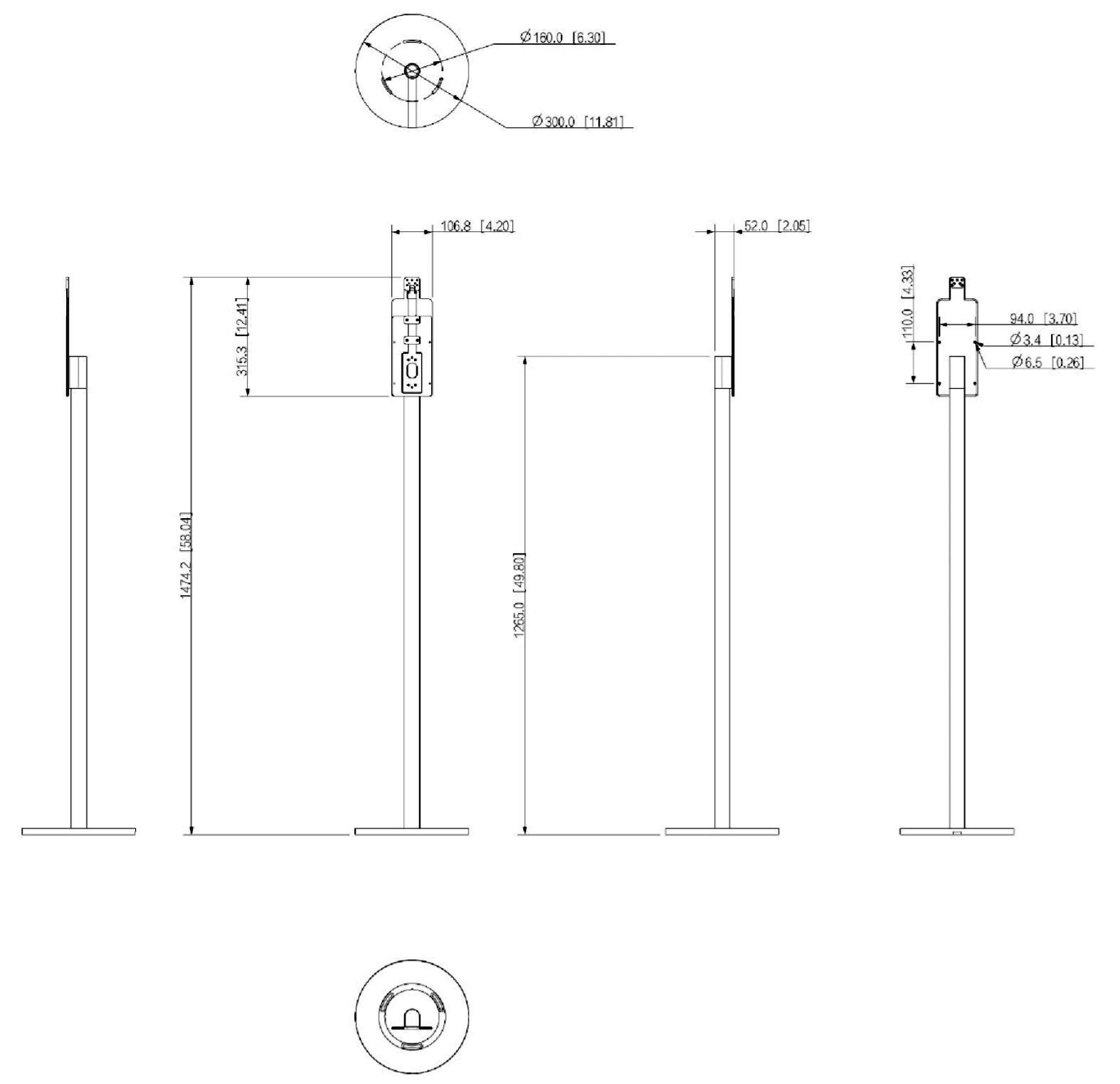 外形寸法図 ASF172YV3-T1