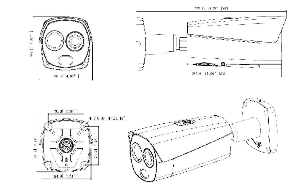 外形寸法図 DH-KIT-HTMS1