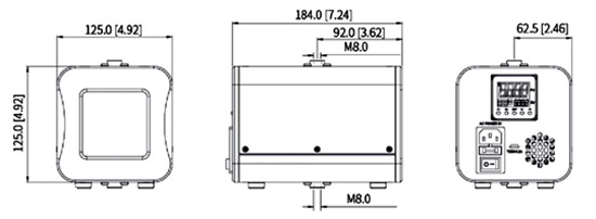 外形寸法図 DH-KIT-HTMS2