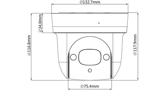 外形寸法図 /DH-SD29204TN-GN